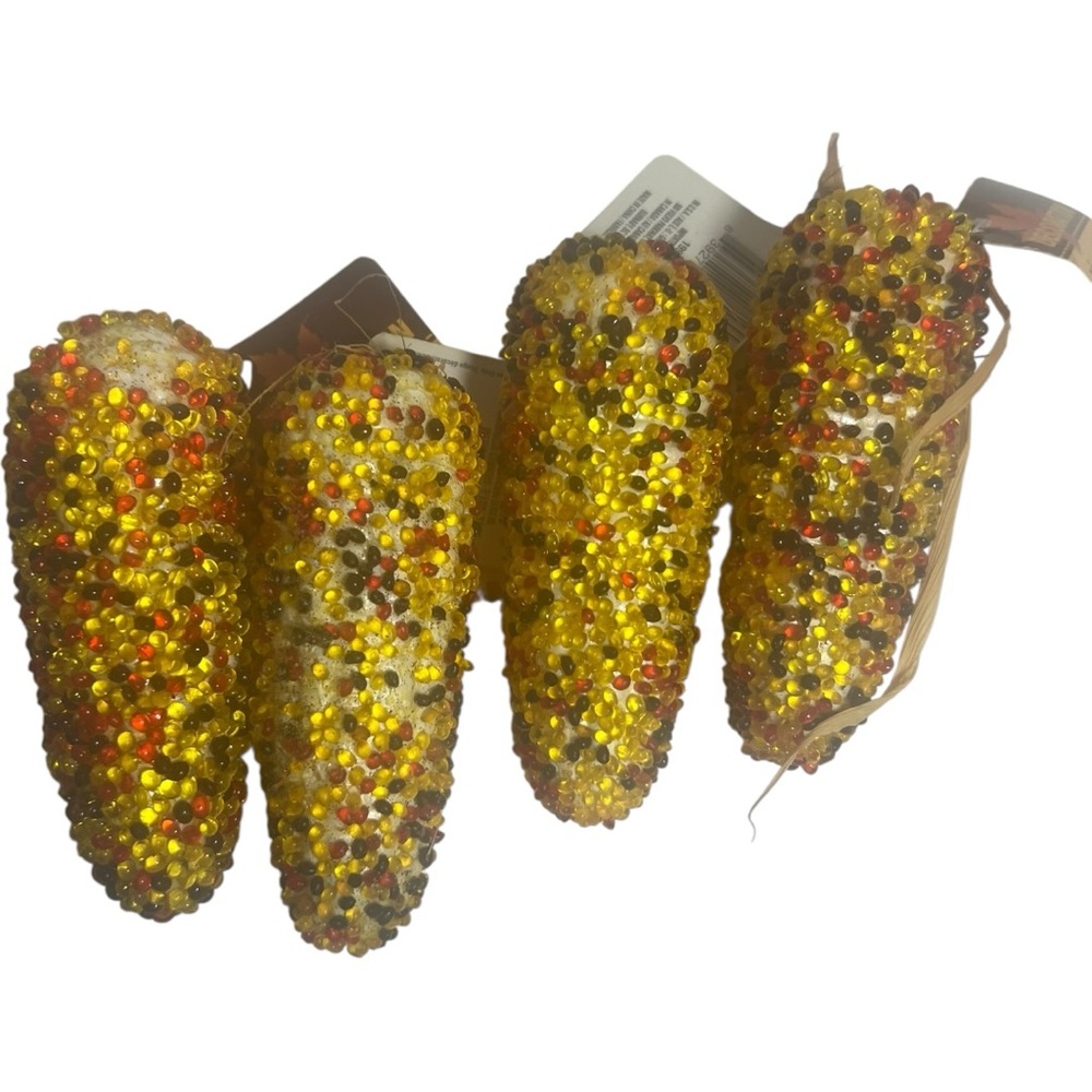 Fall Decor corn for garlands or wreaths corn beads thanksgiving decor